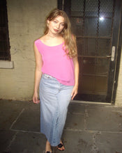 Load image into Gallery viewer, Pink Silk Tank