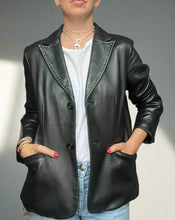 Load image into Gallery viewer, Covington Leather Blazer