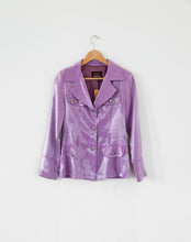 Load image into Gallery viewer, Satin Purple Jacket
