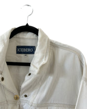 Load image into Gallery viewer, Iceberg White Denim Jacket
