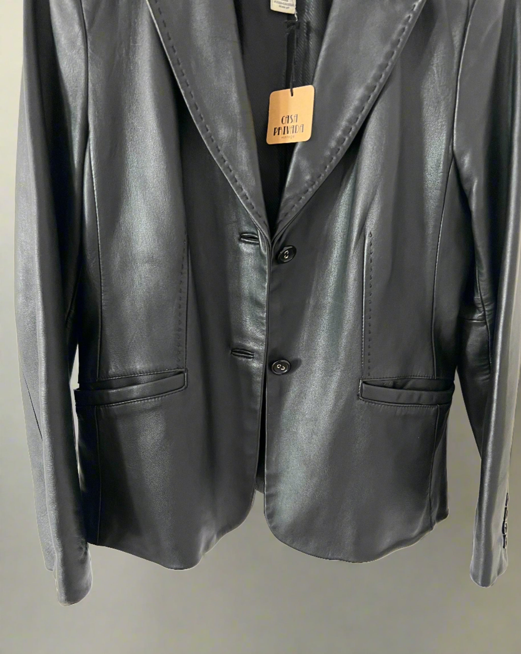 Covington Leather Blazer