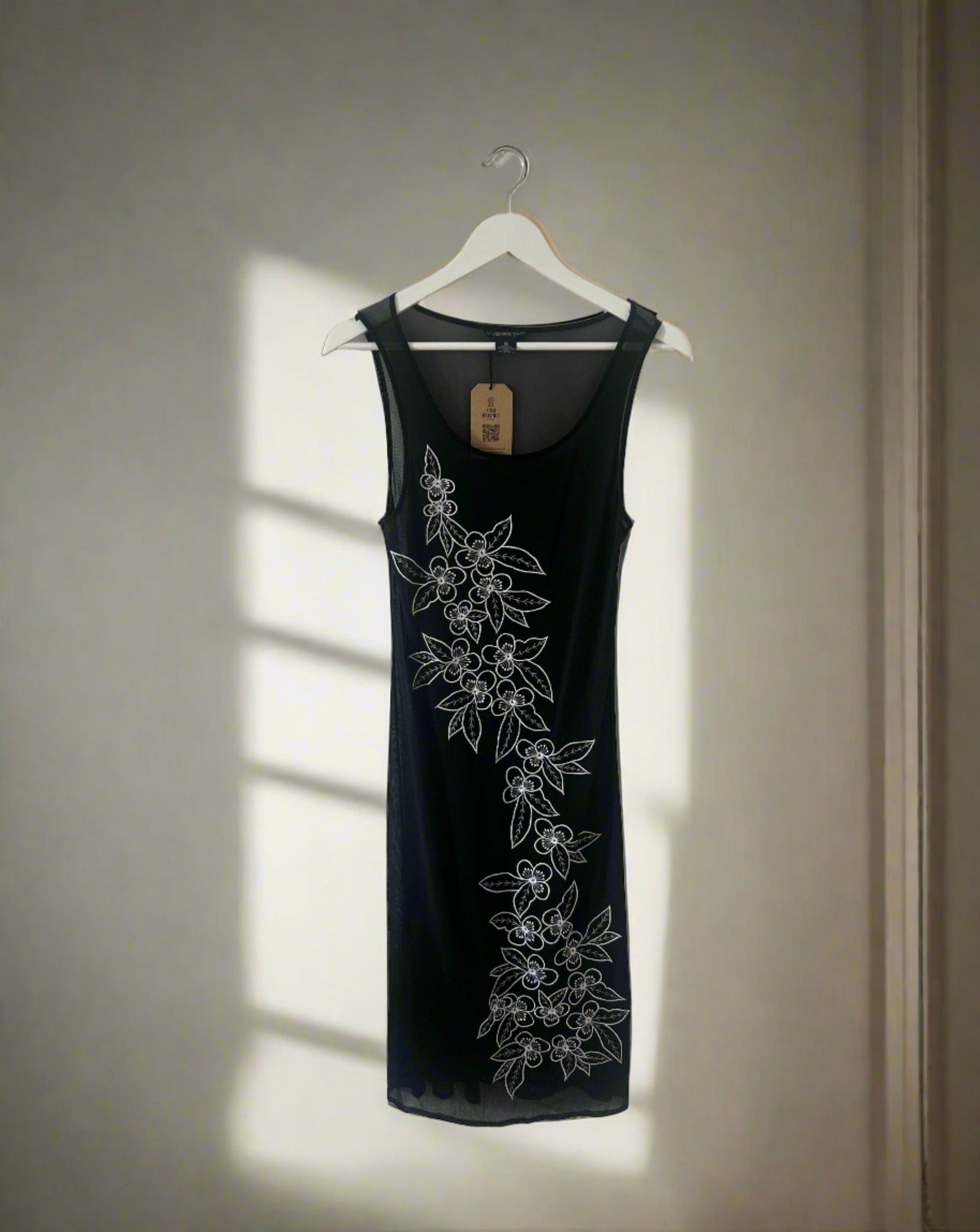 Vivienne Tam See Through Flower Dress