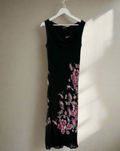 Load image into Gallery viewer, Silk Chiffon Dress 90s
