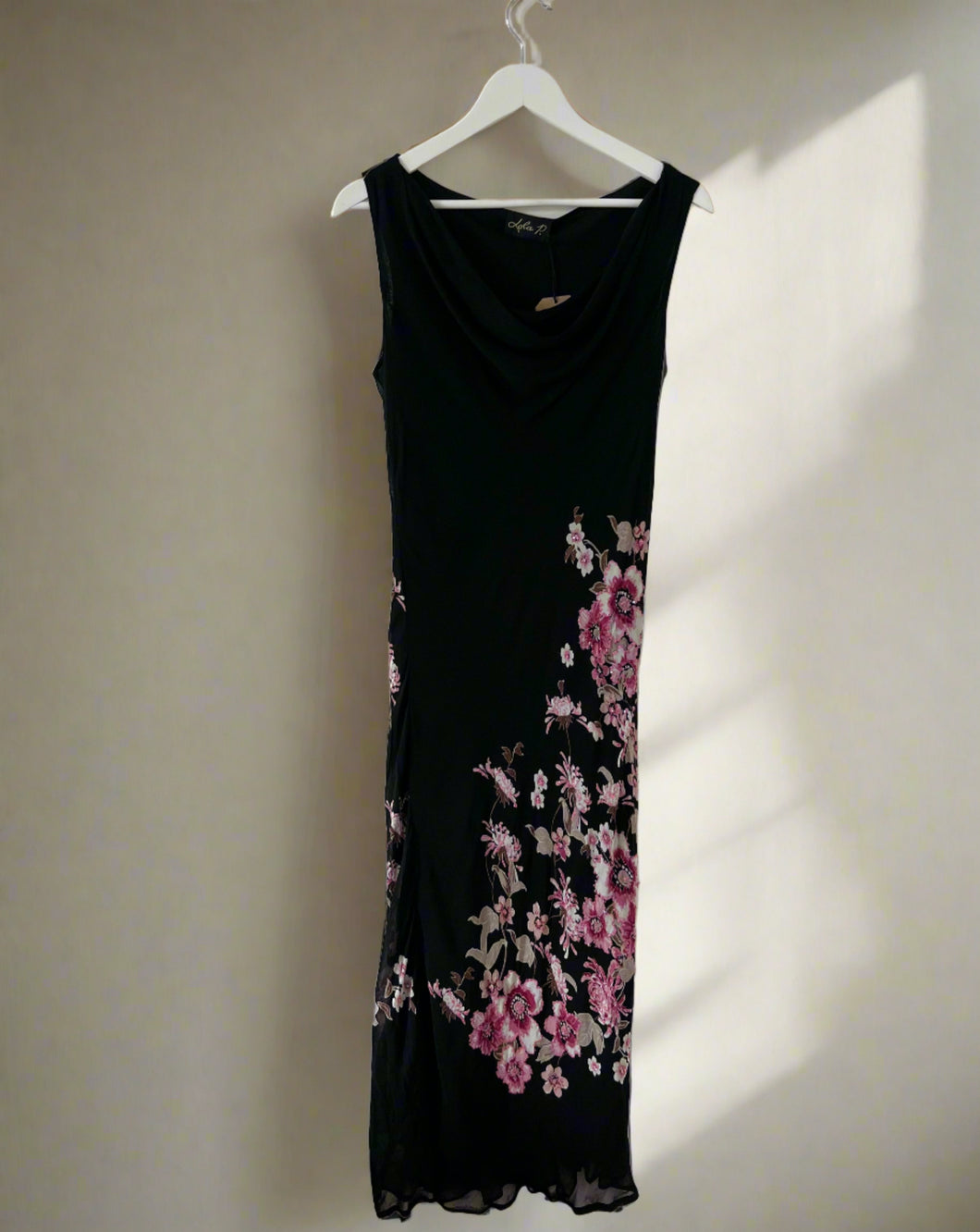 Silk Chiffon Dress 90s