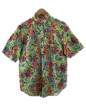 Load image into Gallery viewer, funky vintage button down colorful button down
