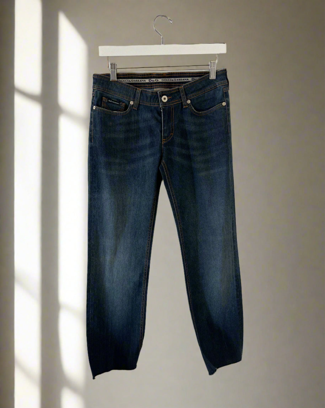 Low rise D&G jeans