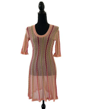 Load image into Gallery viewer, missoni vintage dress sheer dress see through vintage dress 
