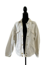 Load image into Gallery viewer, Iceberg White Denim Jacket
