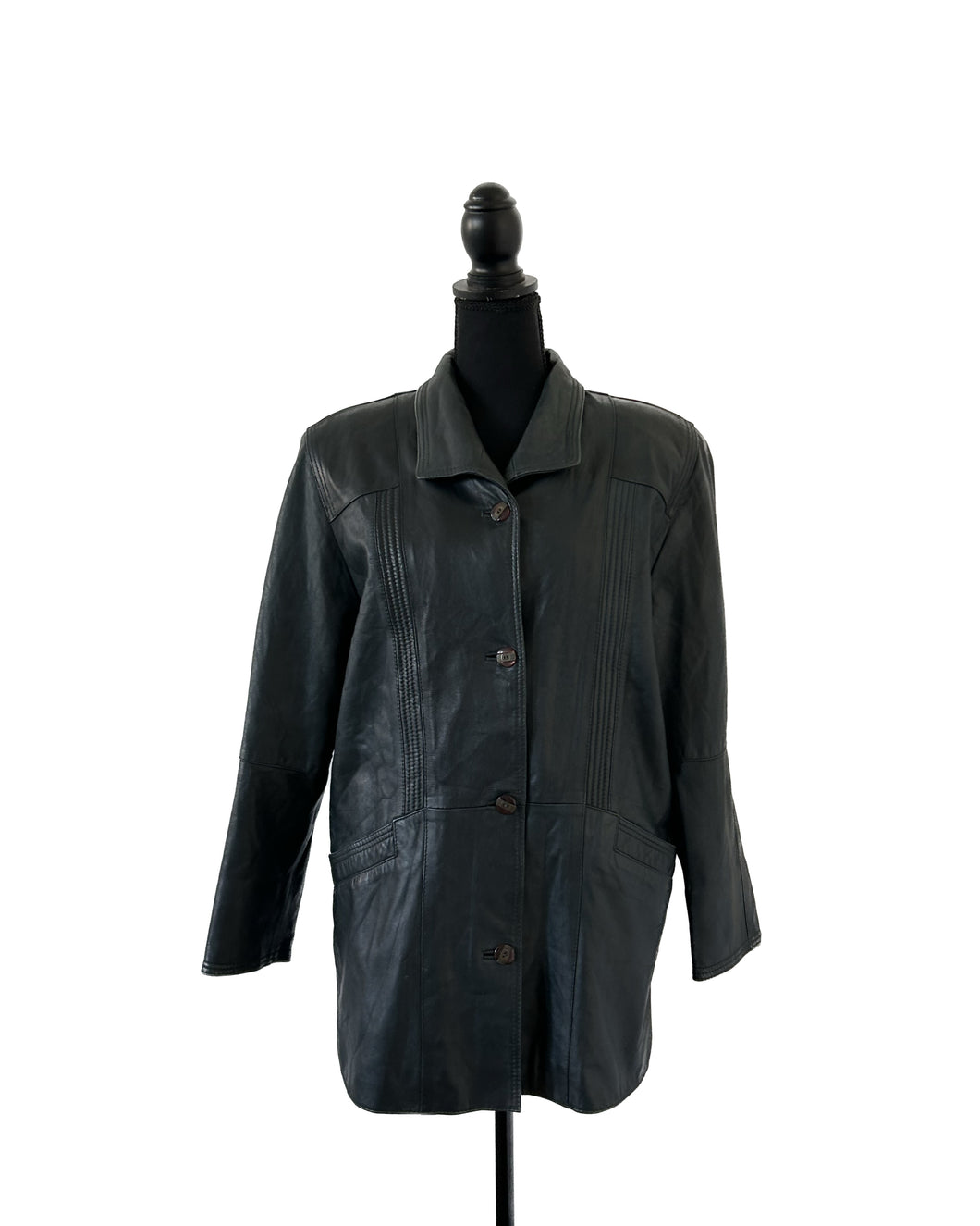 black leather jacket 90s leather jacket black leather coat 