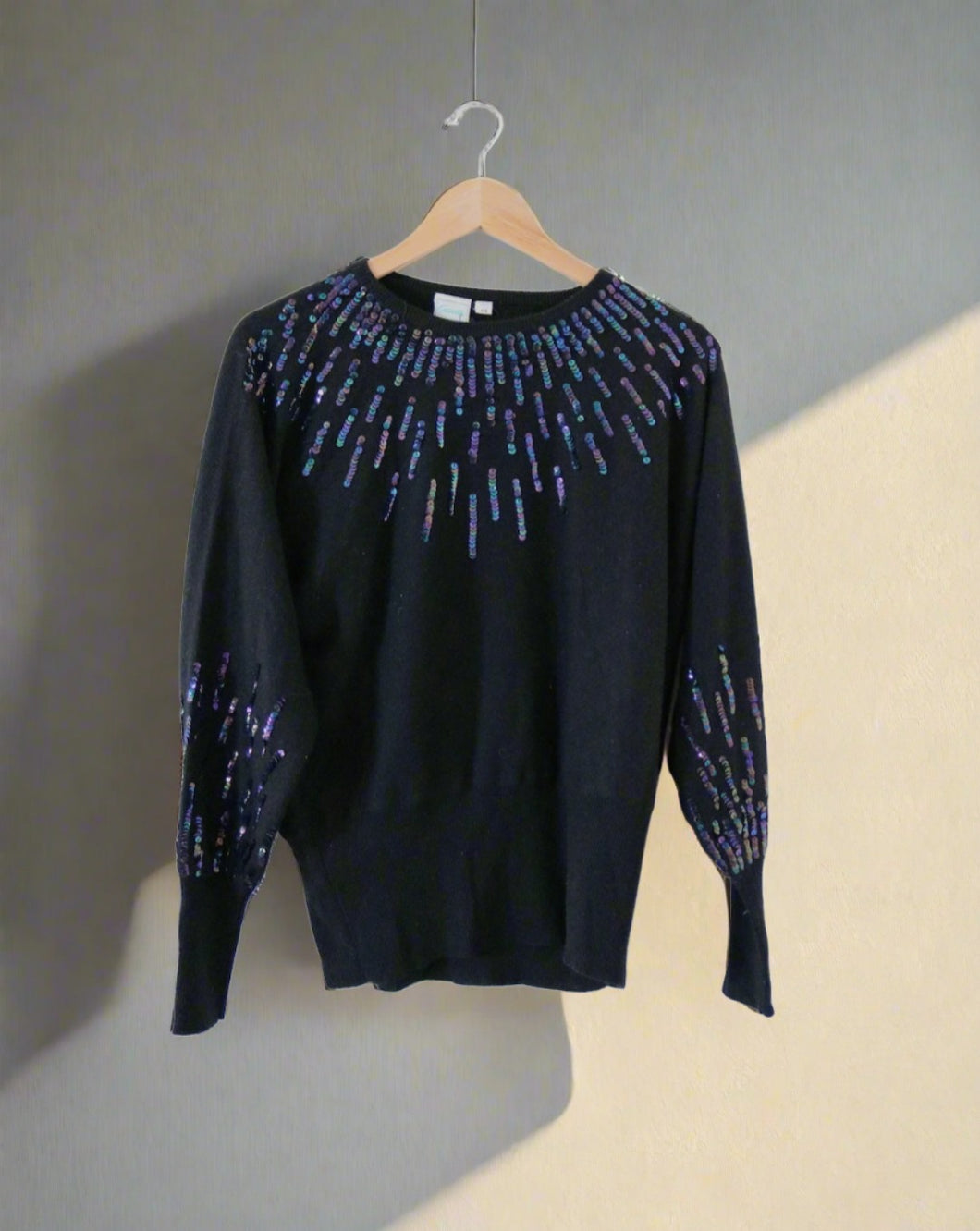 Sequin Rain Sweater