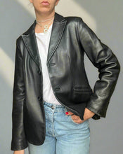 Load image into Gallery viewer, Covington Leather Blazer
