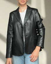 Load image into Gallery viewer, Covington Leather Blazer
