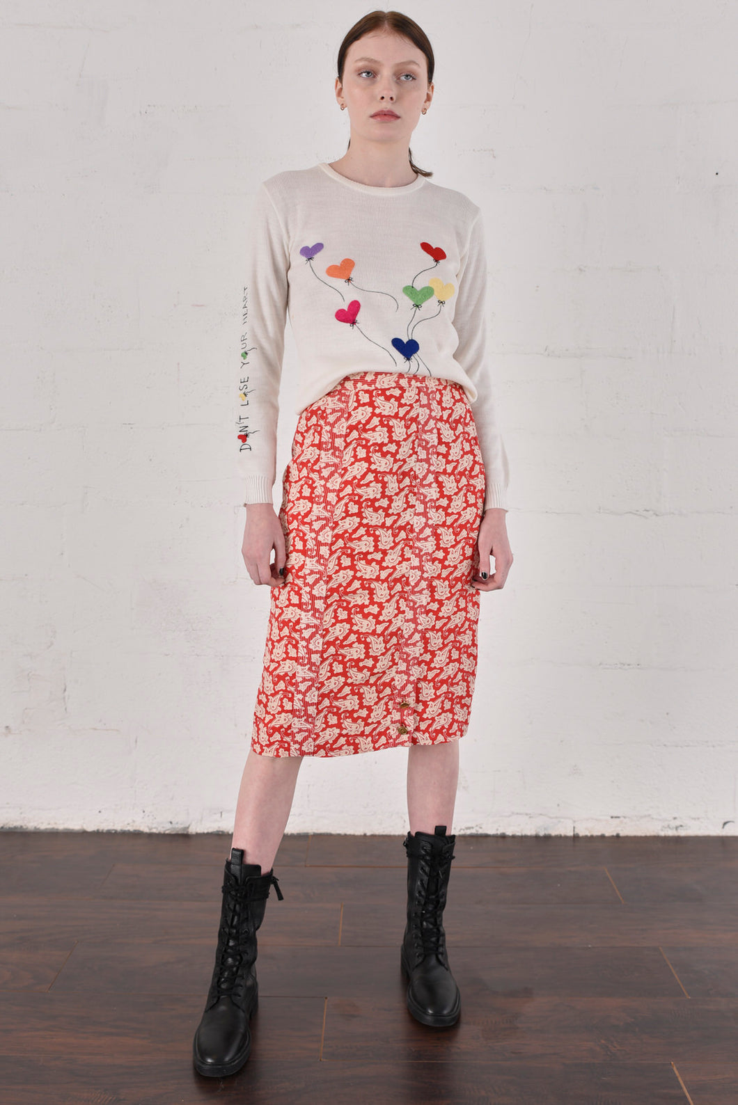 Chanel Sample Flower Skirt