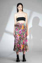 Load image into Gallery viewer, Christian Dior Separates Silk Tropical Skirt

